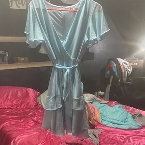 Love Tree Light Blue Women's Robe Dress
2 for $6